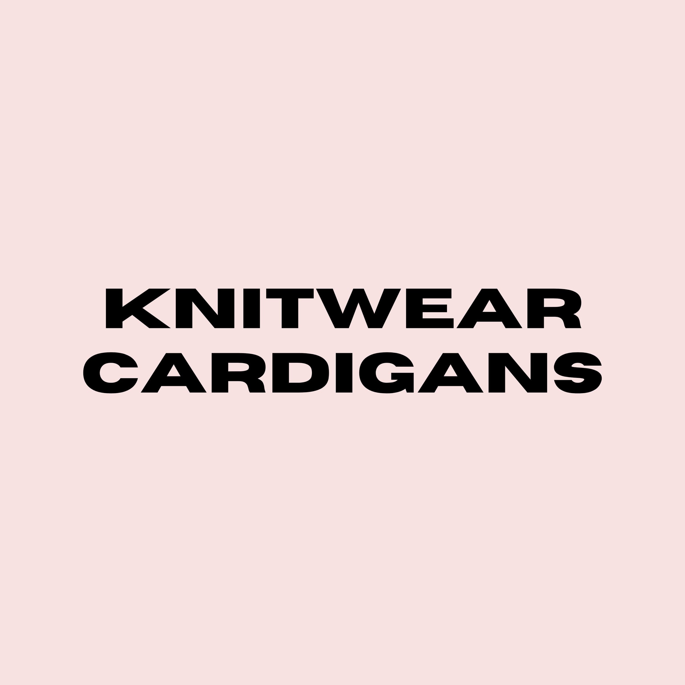 Knitwear Cardigans