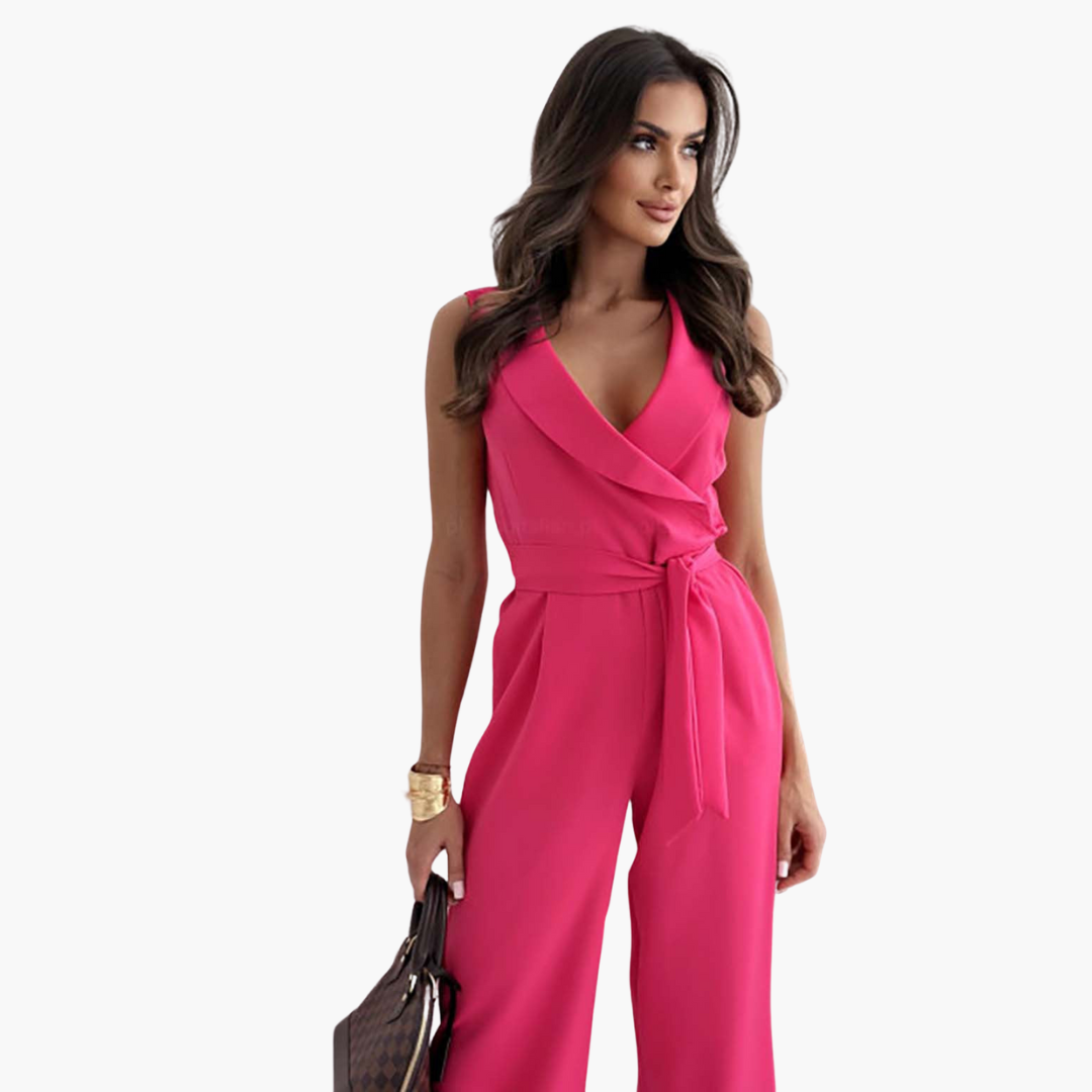 Elegant Sleeveless Jumpsuit for Women - Versatile & Stylish