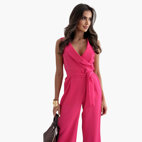 Elegant Sleeveless Jumpsuit for Women - Versatile & Stylish