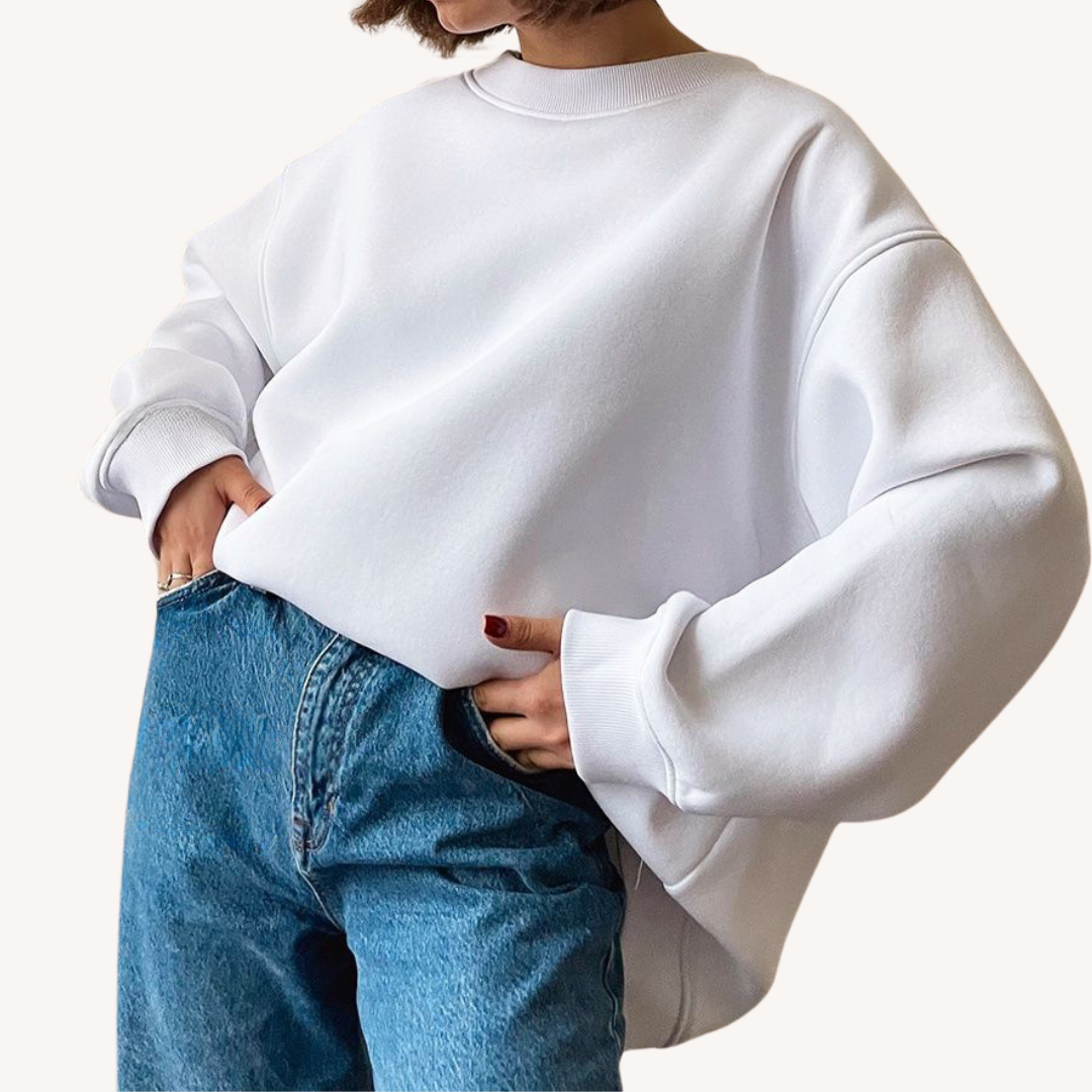 Haley | Oversized Fleece Sweatshirt