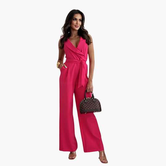 Elegant Sleeveless Jumpsuit for Women - Versatile & Stylish