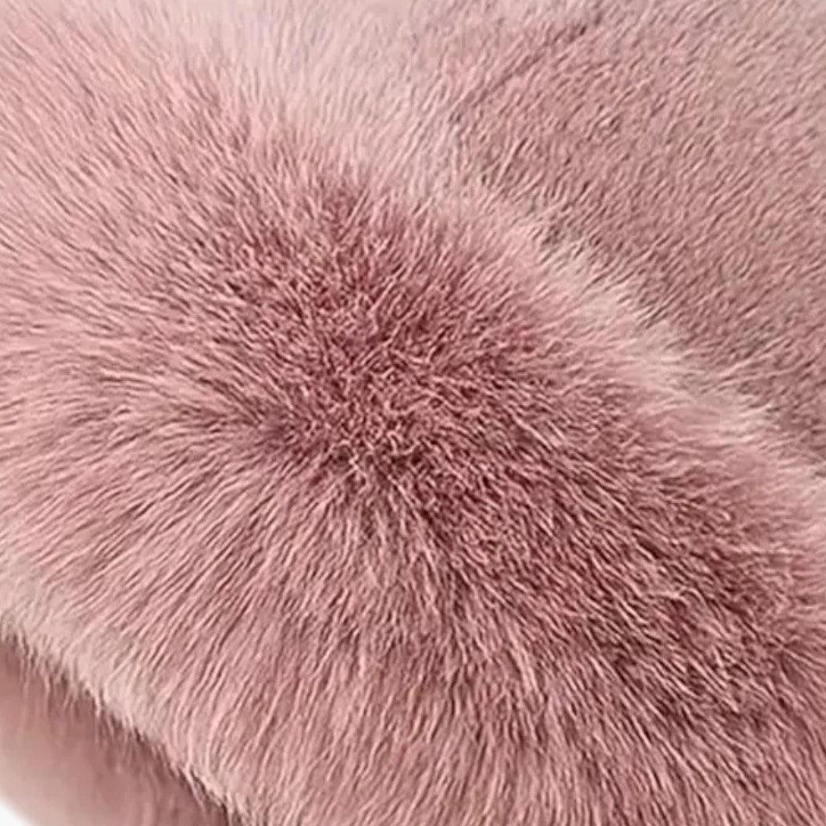 Faux Fur Bucket Hat – Women's Cozy Winter Fashion Accessory