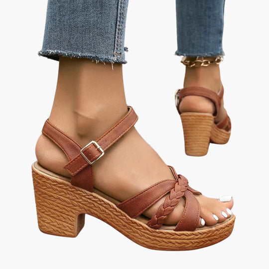 Wedge Sandals Women’s - Orthopaedic Summer Style with Buckle