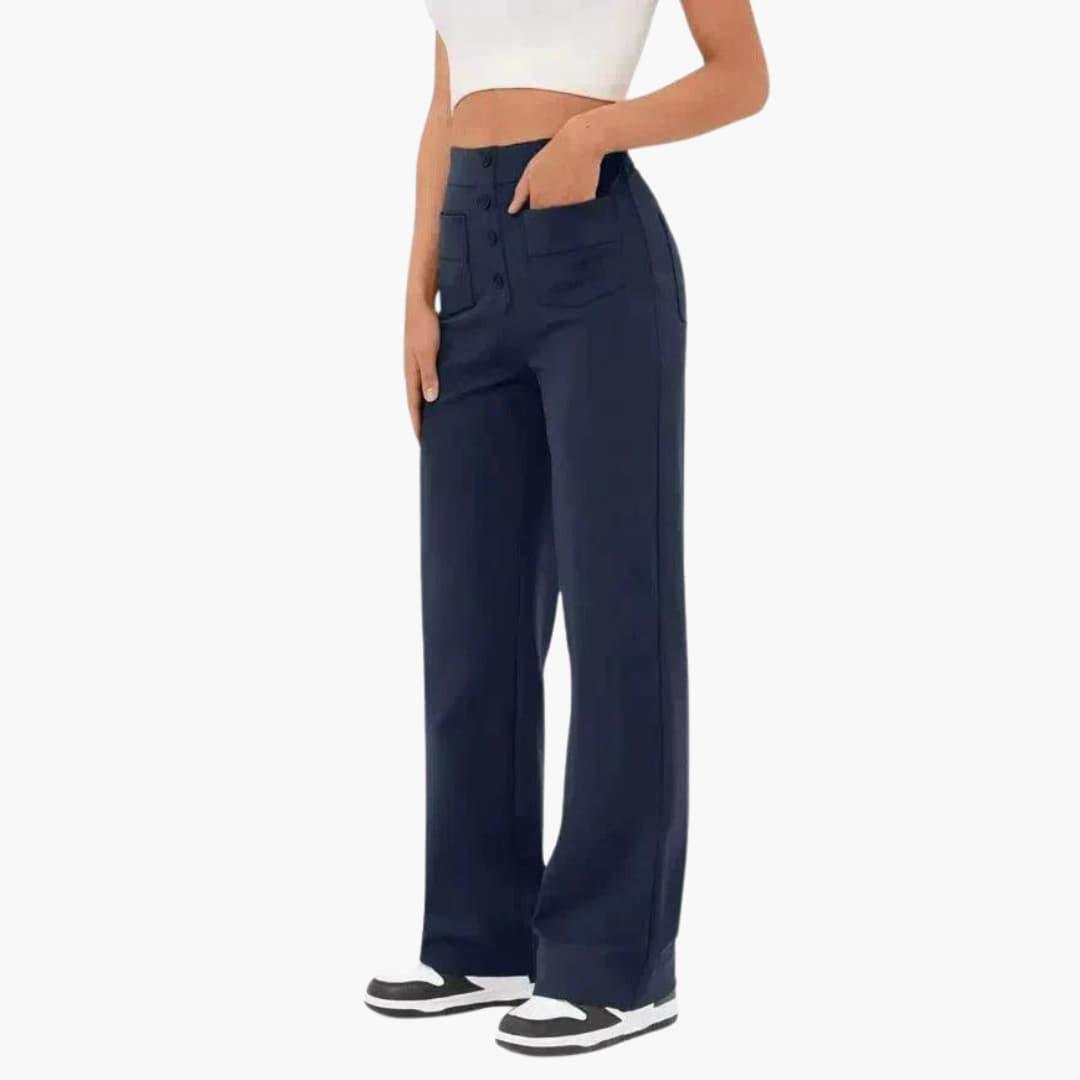 Elastic Waist Pants for Women - Comfy & Relaxed Fit