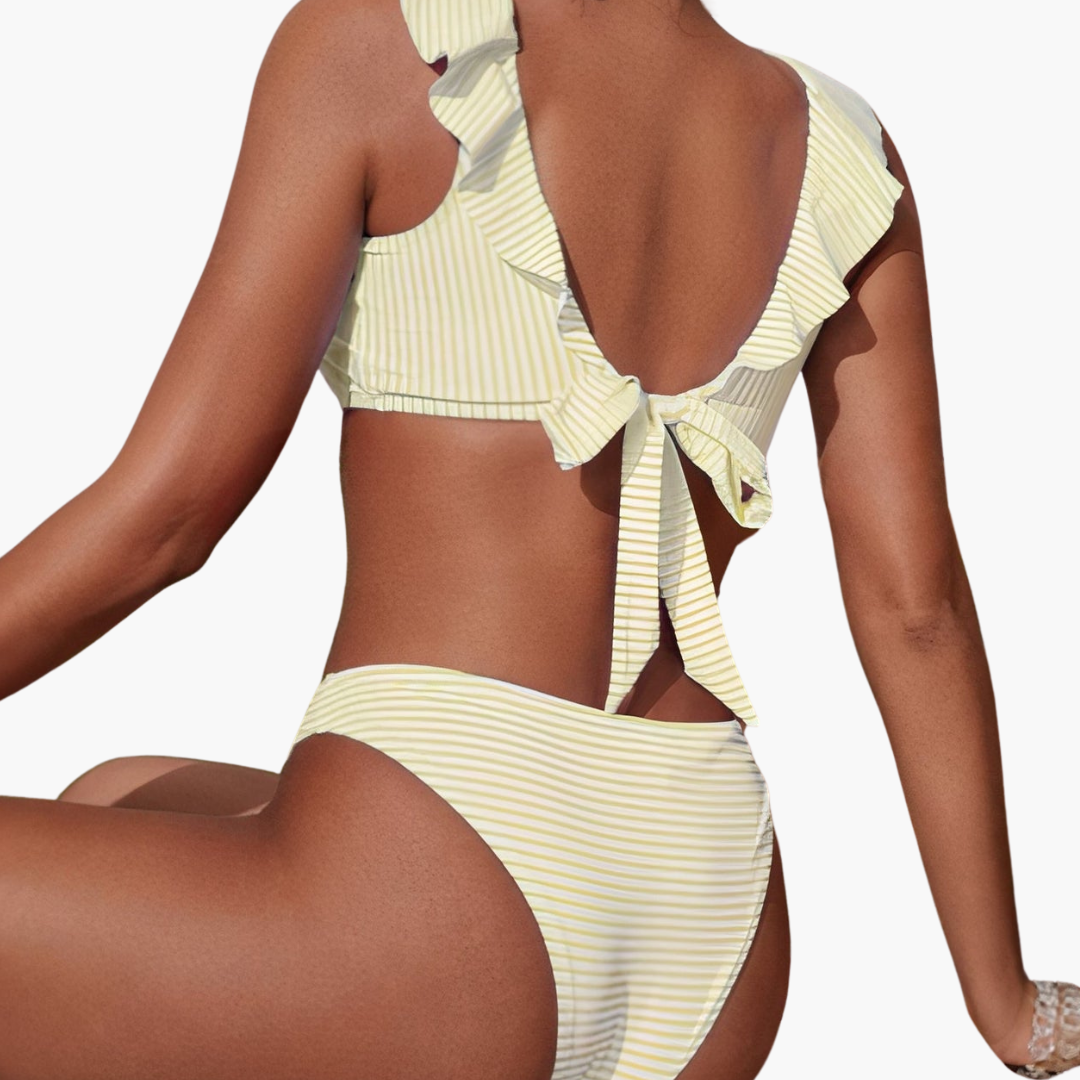 Charming Bikini Set - Women's Two-Piece Summer Swimwear