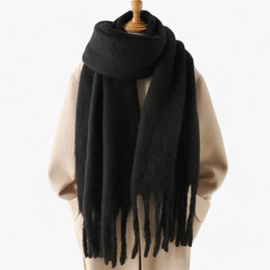 Oversized Blanket Scarf – Women's Cozy Winter Wrap