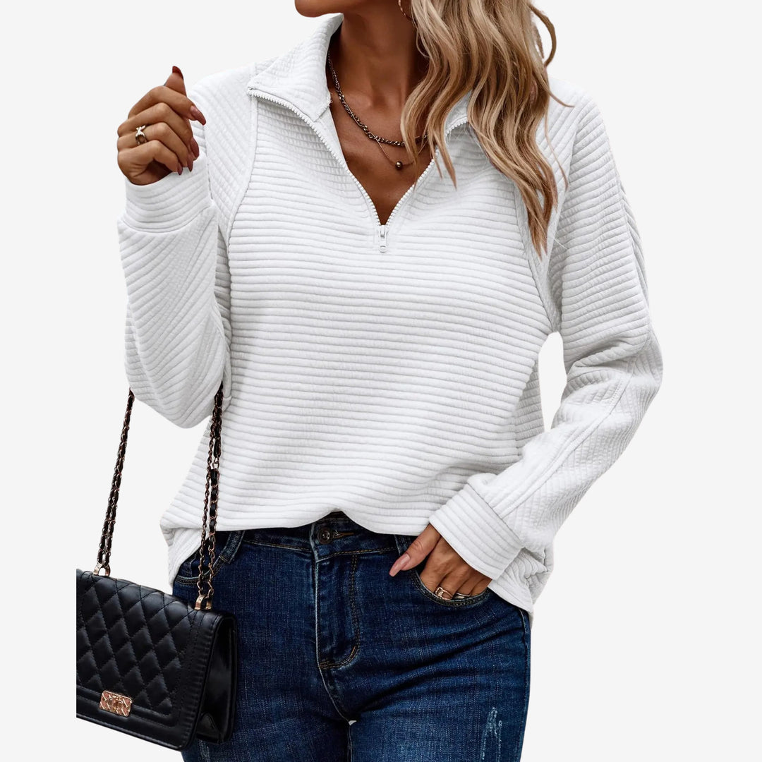 Holly | Elegant V-Neck Sweater