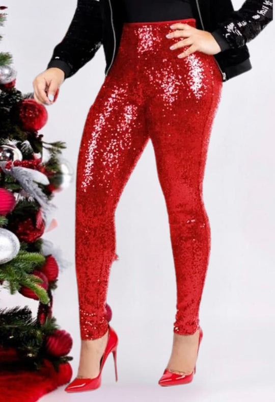 Stella - Unique Glitter Pants