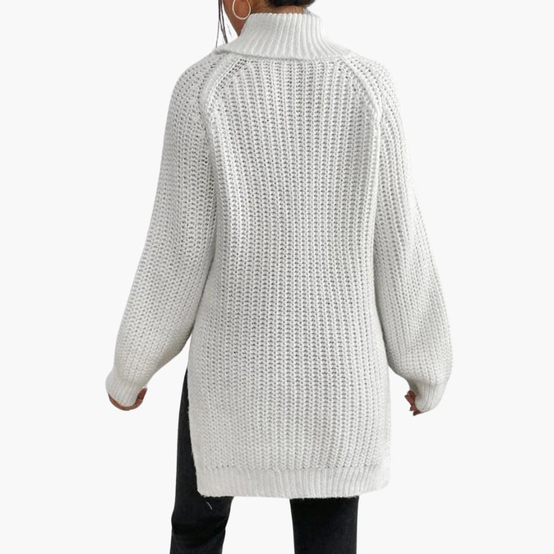 Vintage Turtleneck Sweater for Women - Cozy Knit & Stylish Fit