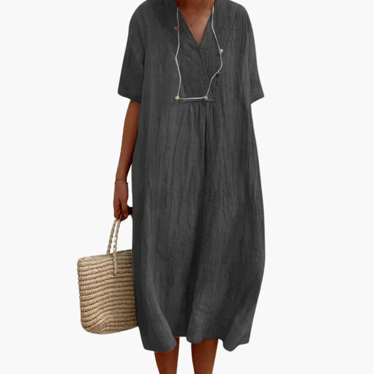 Boho Summer Dress - Women's Flowy Festival Chic Style