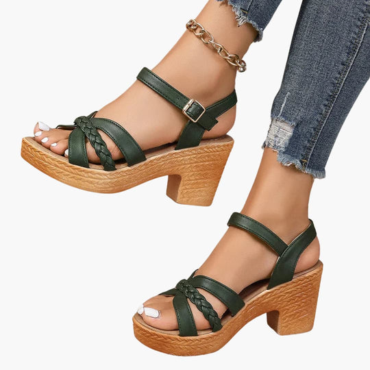 Wedge Sandals Women’s - Orthopaedic Summer Style with Buckle