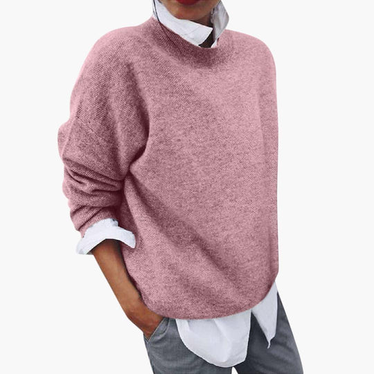 Elegant Wool Jumper - Cosy Everyday Knitwear for Women