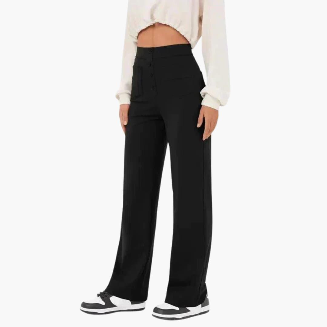 Elastic Waist Pants for Women - Comfy & Relaxed Fit