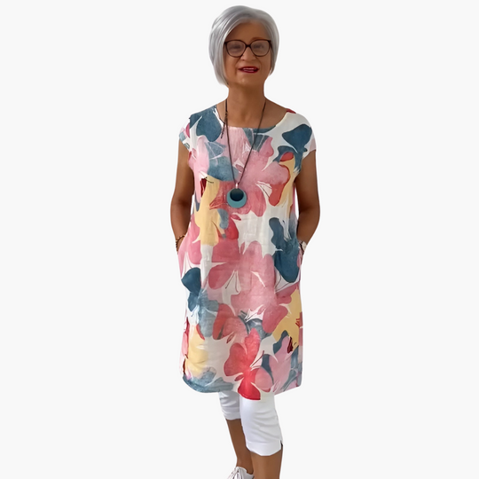 Sophisticated Shirt Dress - Women's Elegant Wardrobe Staple