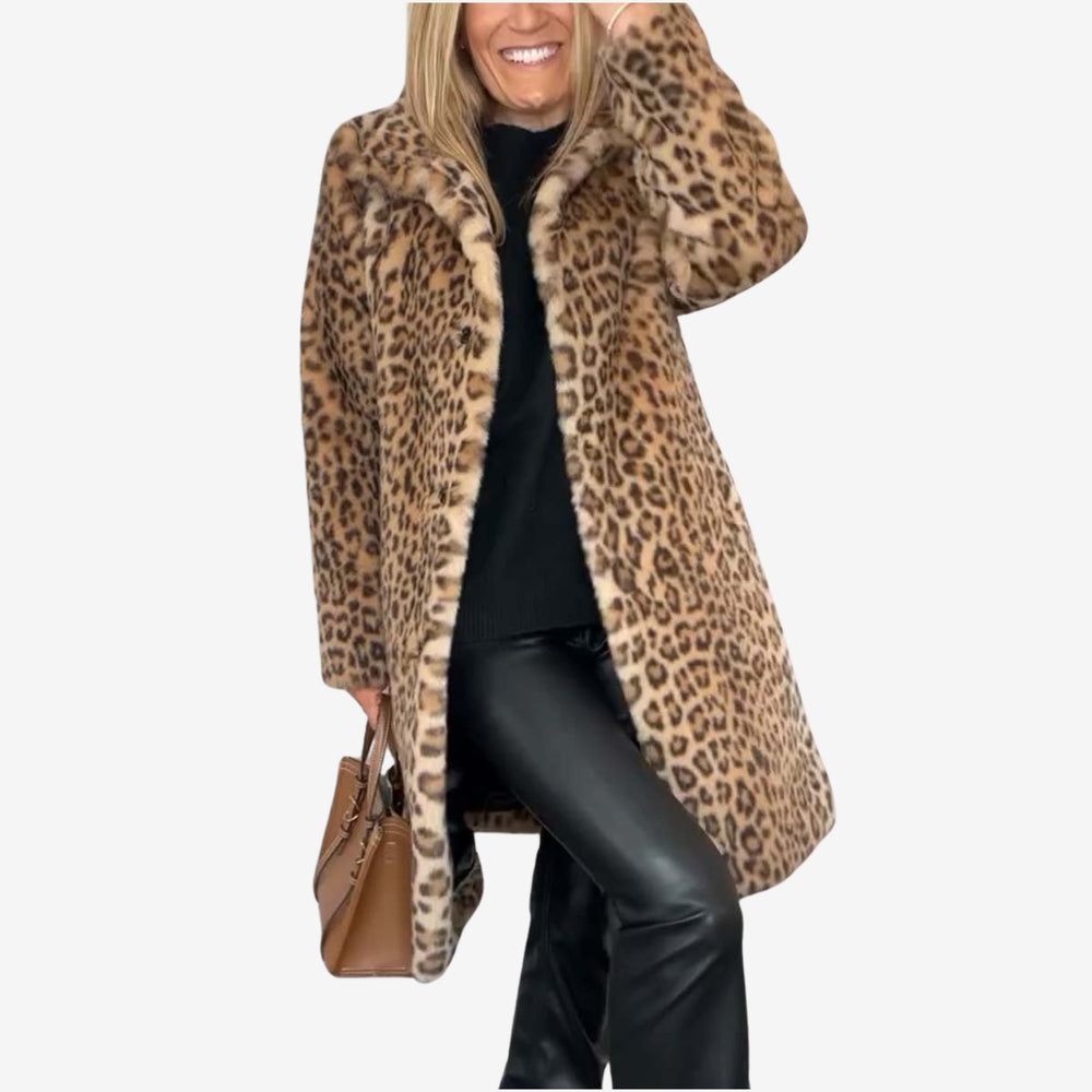 Hallie | Leopard Print Coat