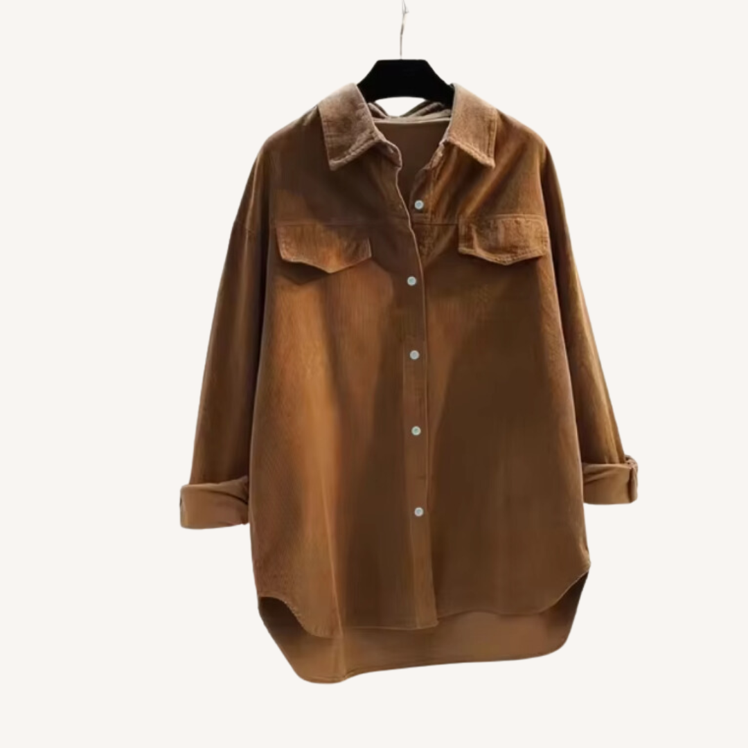 Phine | Mid-Length Corduroy Jacket