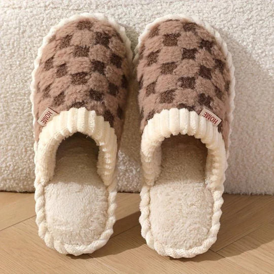 Emma - Cozy Winter Fuzzy Slippers