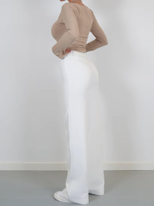 Lena - Casual Wide-Leg Trousers