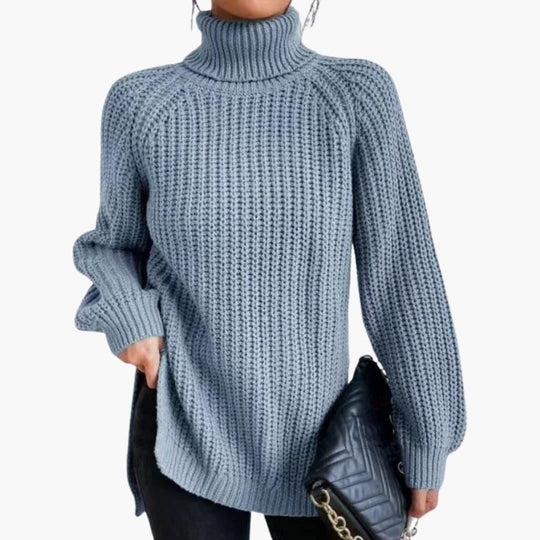 Vintage Turtleneck Sweater for Women - Cozy Knit & Stylish Fit