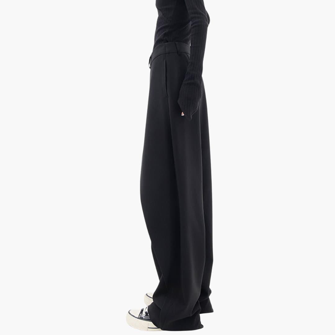 Comfortable Loose-Fitting Trousers for Women - Wide-Leg Design