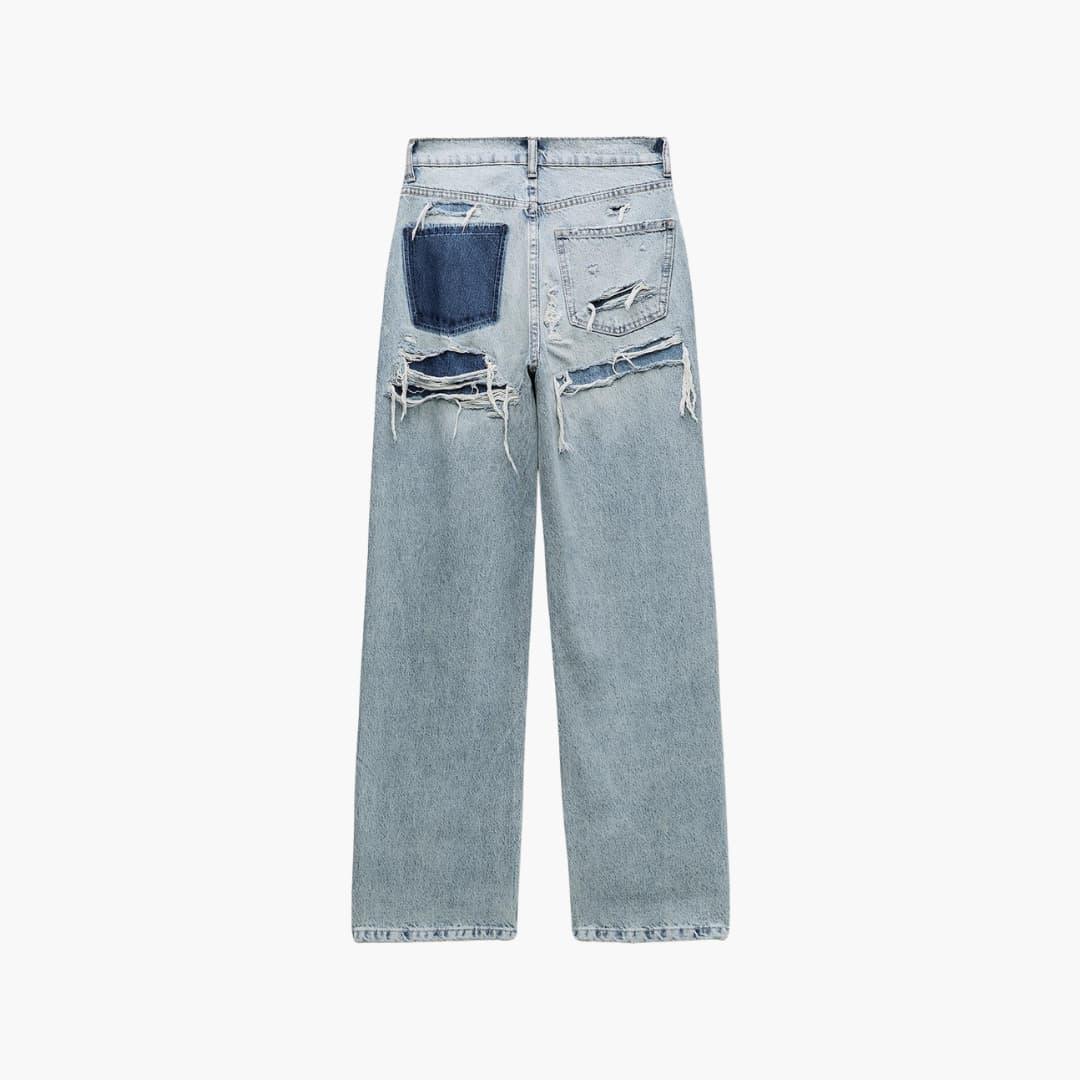 Relaxed Fit Denim Jeans for Women - Stylish & Comfortable