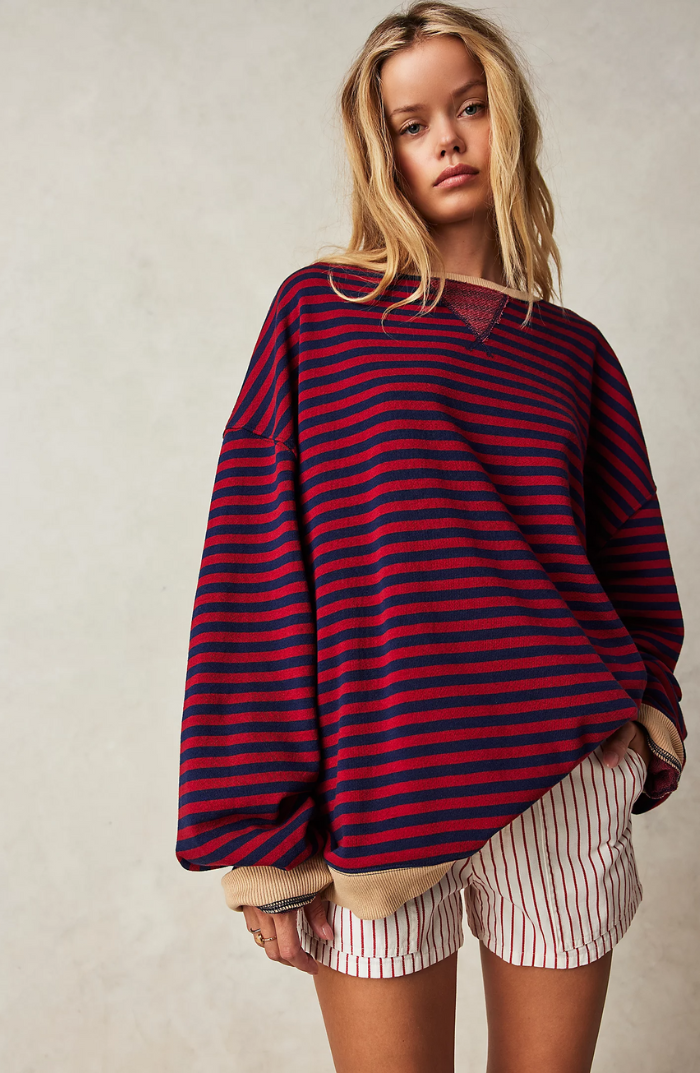 Abby | Striped Oversized Sweater