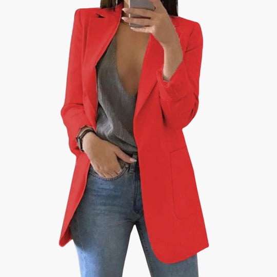 Tailored Formal Blazer for Women - Office Wear Essential