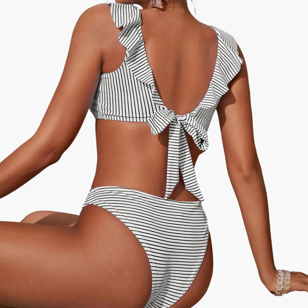 Charming Bikini Set - Women's Two-Piece Summer Swimwear