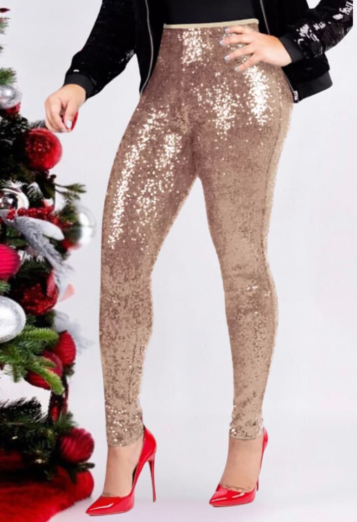 Stella - Unique Glitter Pants