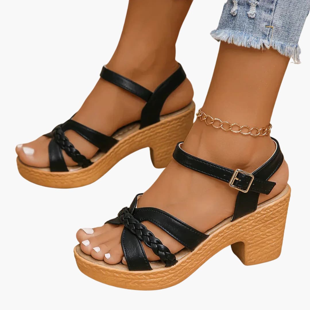 Wedge Sandals Women’s - Orthopaedic Summer Style with Buckle