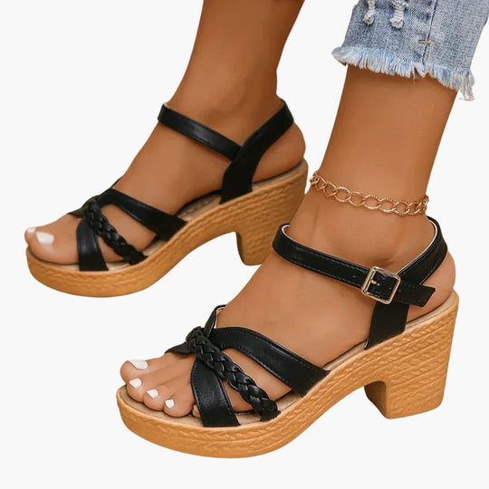 Wedge Sandals Women’s - Orthopaedic Summer Style with Buckle