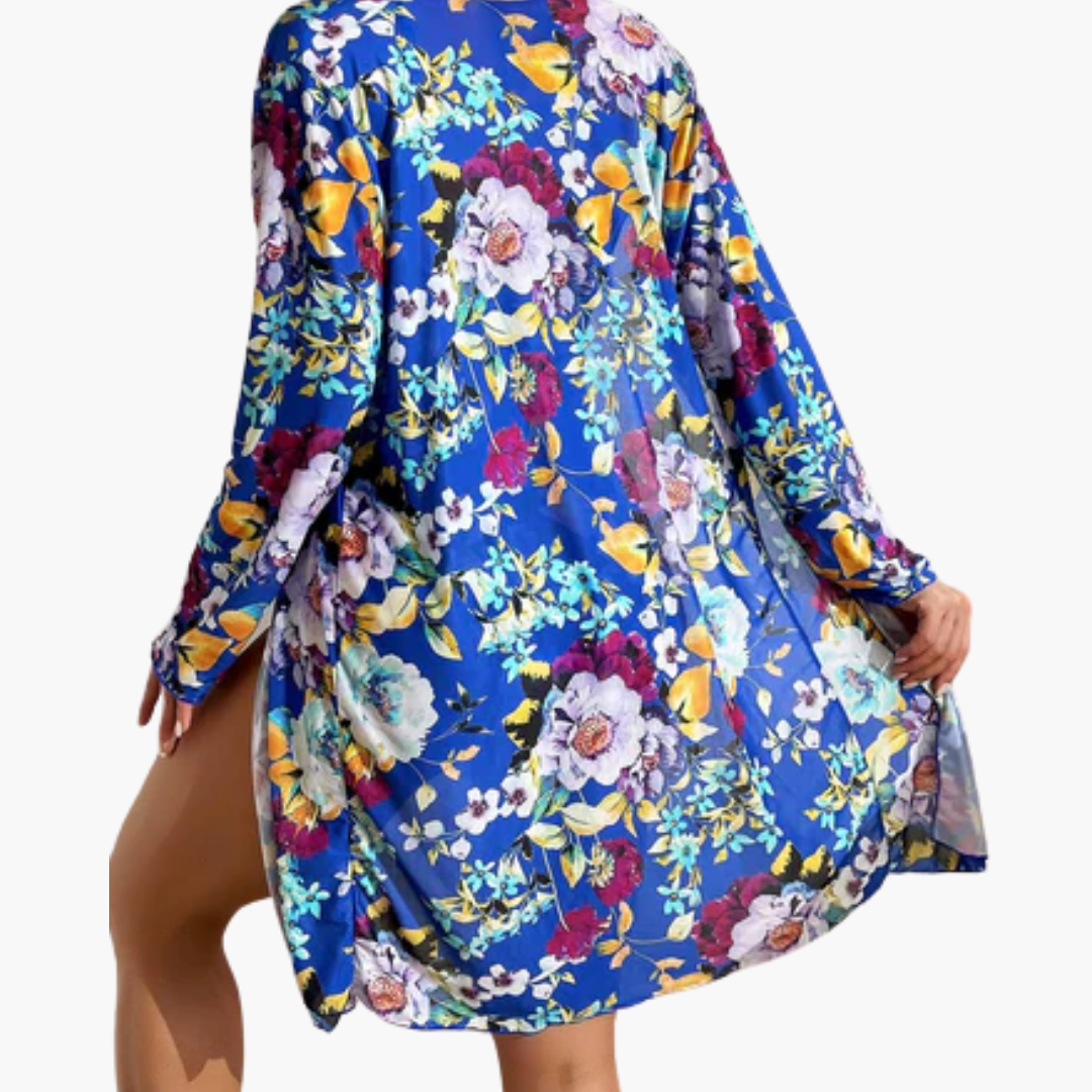 3-Piece Bikini Set - Women's Summer Swimwear with Cover-Up