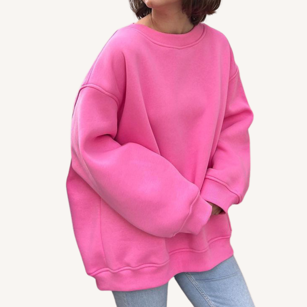 Haley | Oversized Fleece Sweatshirt