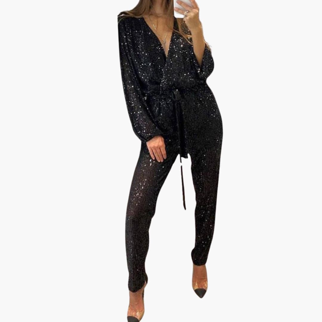 Sequin Party Jumpsuit for Women – Glamorous & Comfortable