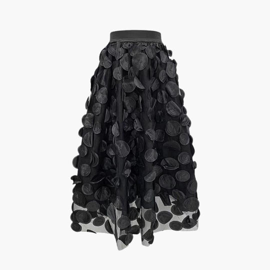 Elegant Maxi Skirt – Women's High Waist Formal Wear
