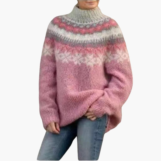 Nordic Knit Sweater for Women - Cozy, Warm & Stylish