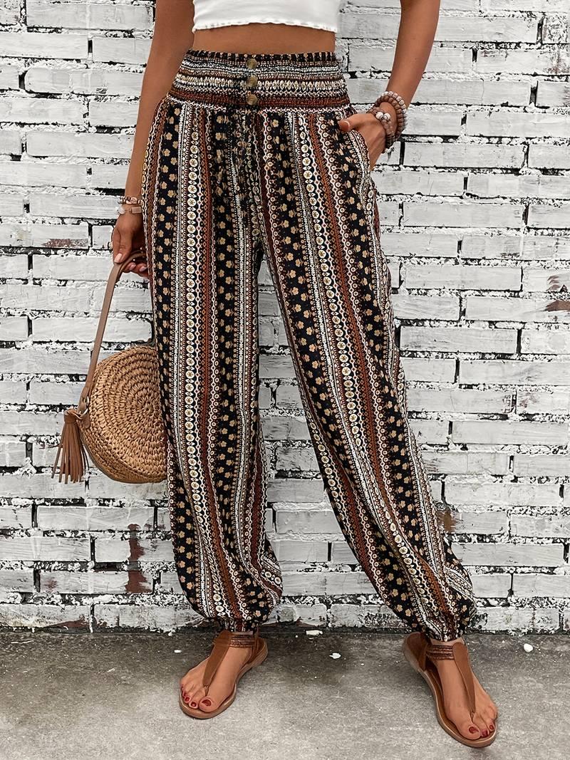 Ella - Boho Stretch Trousers