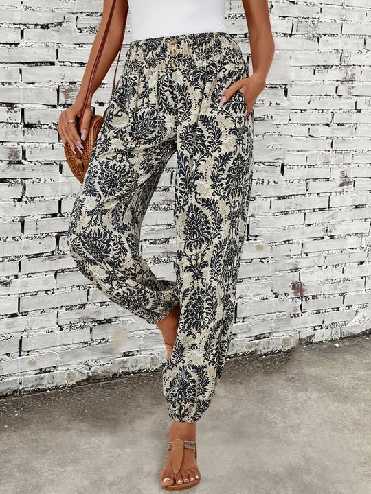 Ella - Boho Stretch Trousers