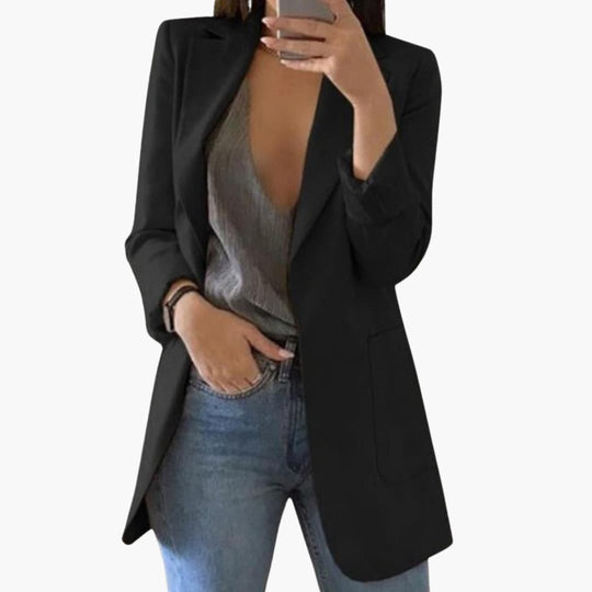 Tailored Formal Blazer for Women - Office Wear Essential