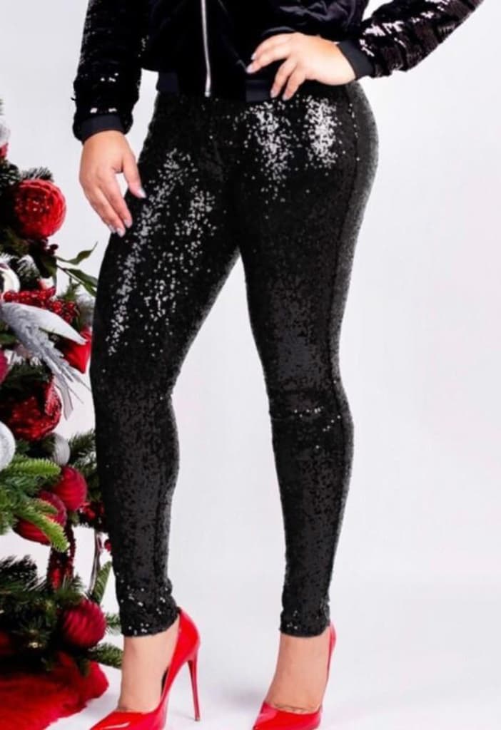 Stella - Unique Glitter Pants