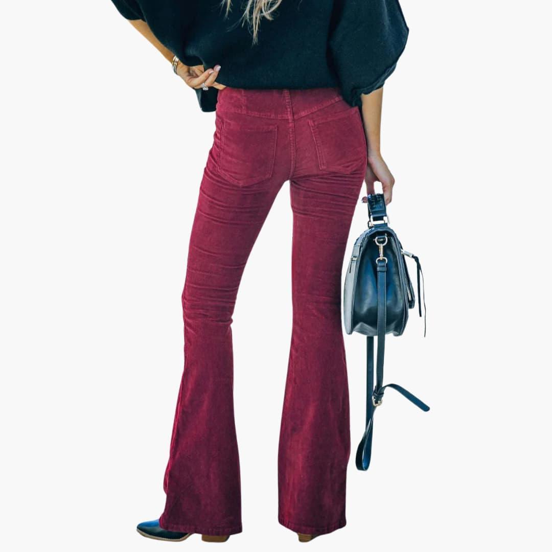 High Waist Flare Leggings for Women - Bootcut Yoga Style