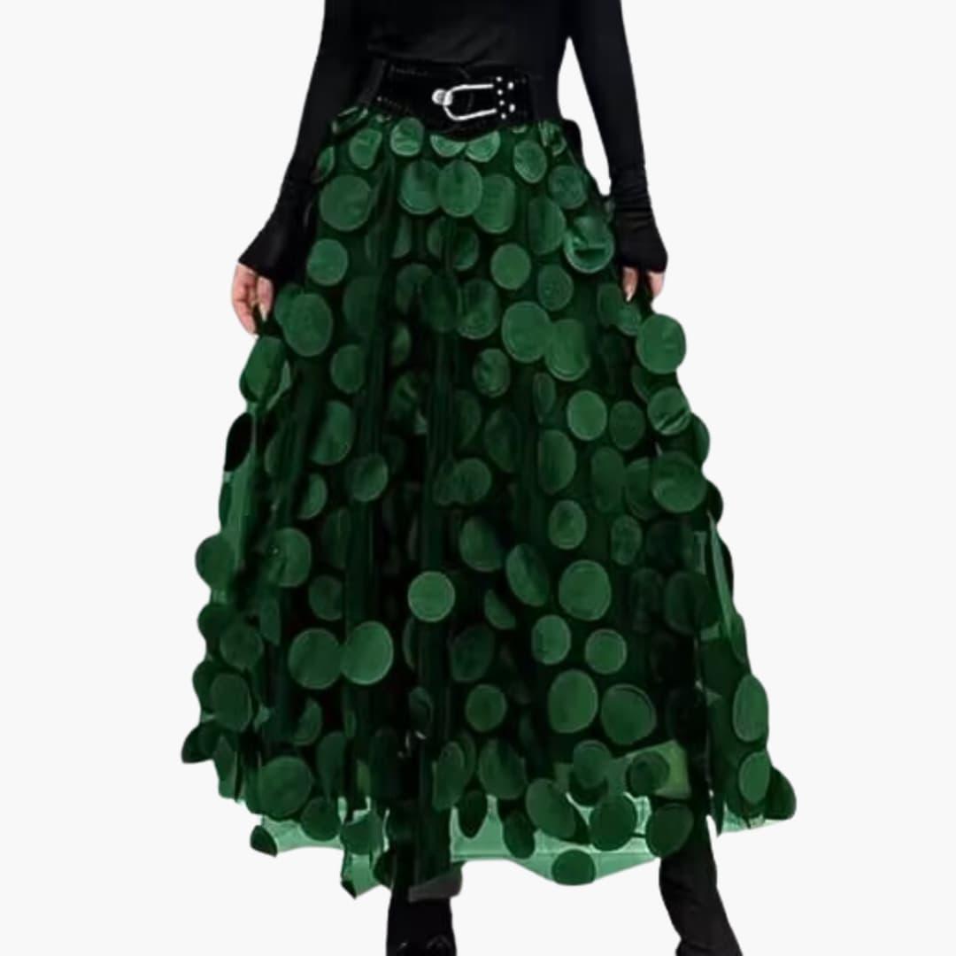 Elegant Maxi Skirt – Women's High Waist Formal Wear