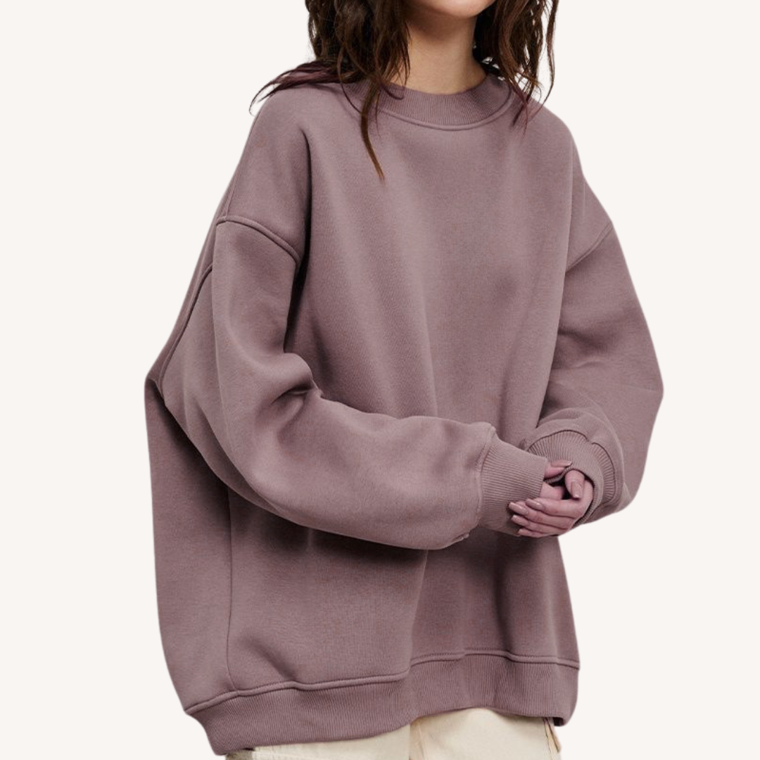 Haley | Oversized Fleece Sweatshirt