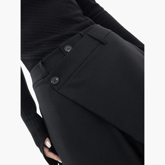 Comfortable Loose-Fitting Trousers for Women - Wide-Leg Design