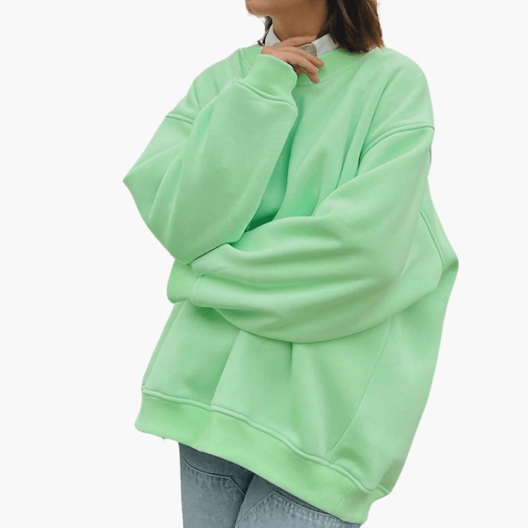 Loose Fit Sweatshirt for Women - Soft, Cozy & Minimalist