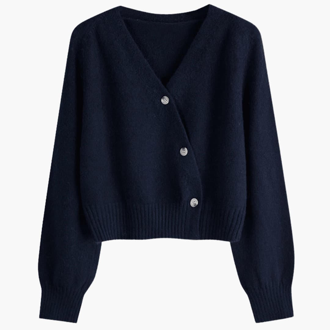 V-Neck Buttoned Cardigan for Women – Cozy & Trendy Style