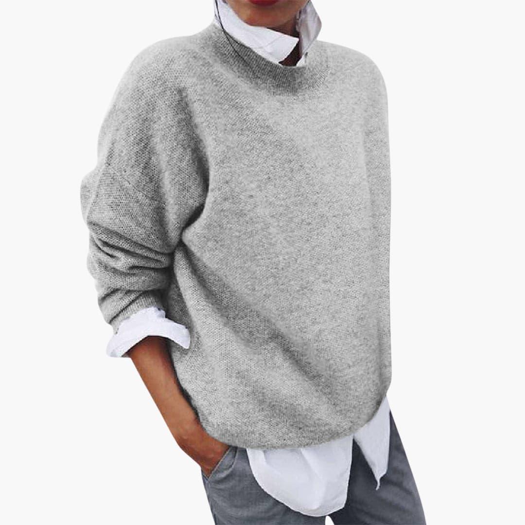 Elegant Wool Jumper - Cosy Everyday Knitwear for Women