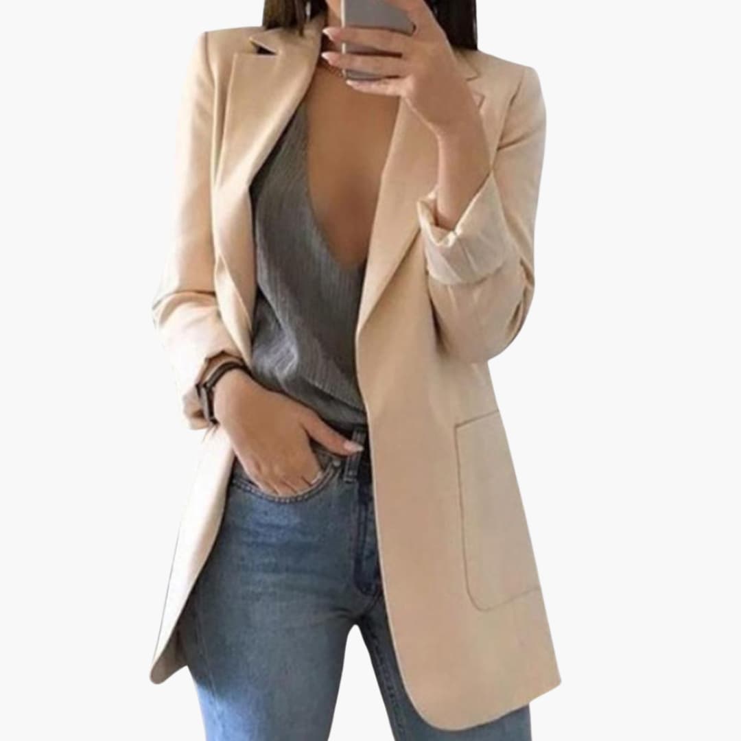 Tailored Formal Blazer for Women - Office Wear Essential