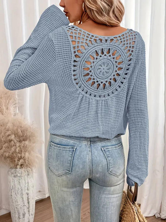 Becky - Elegant V-neck Sweater