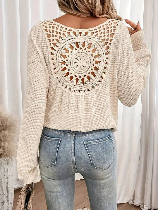 Becky - Elegant V-neck Sweater